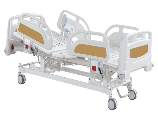 El lado manual inestable de tres del paciente ICU del cuidado PP de la cama cerca la cama de hospital con barandilla manual pediátrica