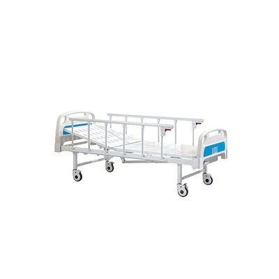 Cama de hospital manual inoxidable de la sola cama manual inestable simple del cuidado del marco de acero
