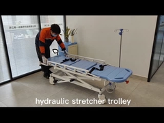 Azul hidráulico de la carretilla del ensanchador de la ambulancia para el hospital médico