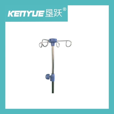 comprar Color azul del material plástico del metal del soporte de la infusión de la cama de hospital Fabricación en línea