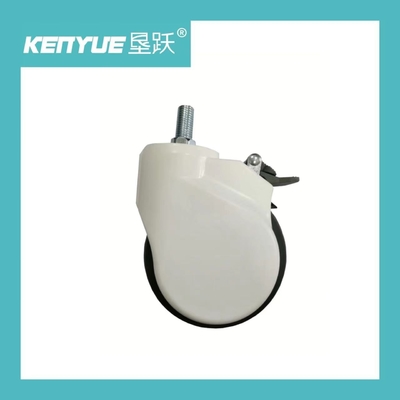 comprar Material blanco del hospital TPR accesorios de la cama de hospital de los echadores de 5 pulgadas Fabricación en línea