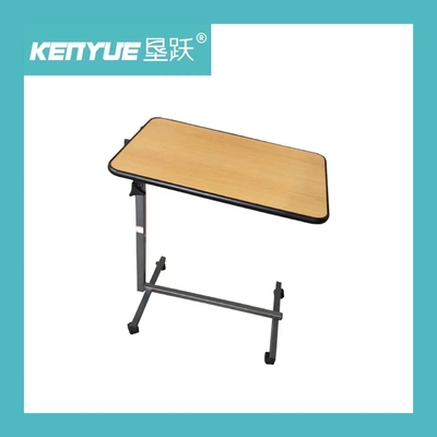 comprar Material de madera del PB del color del grano del tirón del hospital del panel manual de la mesa de comedor Fabricación en línea