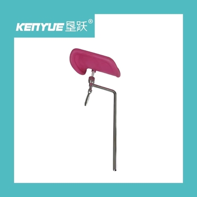 comprar Resto de pierna material rosado del acero inoxidable para la ginecología del hospital Fabricación en línea