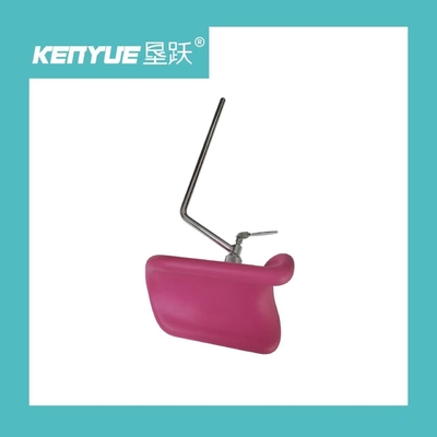 comprar Rosa de maternidad del material de galjanoplastia del soporte de la pierna de las piezas de la cama del hospital Fabricación en línea
