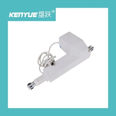 comprar actuador linear blanco del motor del imán permanente de 24V DC para la cama médica Fabricación en línea