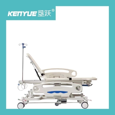 comprar Transportador azul ajustable de la emergencia del hospital de la altura ajustable Fabricación en línea