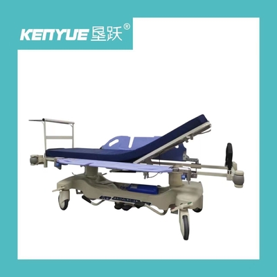 comprar Coche hidráulico especial de la ambulancia del hospital con de las ruedas el azul del color adentro Fabricación en línea