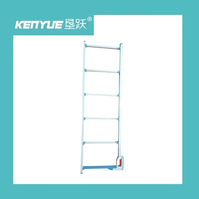 comprar Seis carriles laterales de la cama médica de Rails Silver Collapsible del guardia de la cama de hospital de poste Fabricación en línea