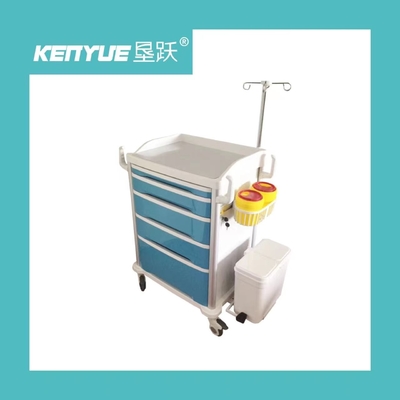comprar Azul plástico de la ambulancia del hospital de la ambulancia del ABS médico de los muebles Fabricación en línea