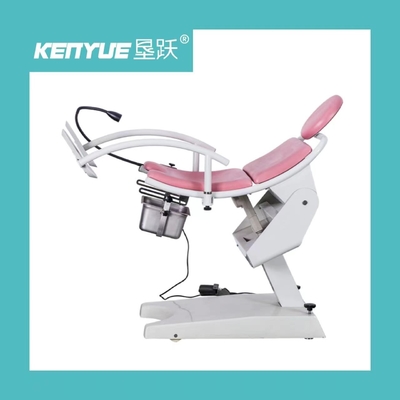 comprar Rosa ginecológico eléctrico ajustable multifuncional médico de la cama Fabricación en línea
