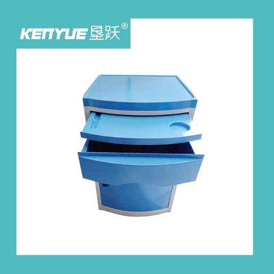 comprar Mesita de noche especial del hospital del ABS del hospital azul material de la mesita de noche Fabricación en línea