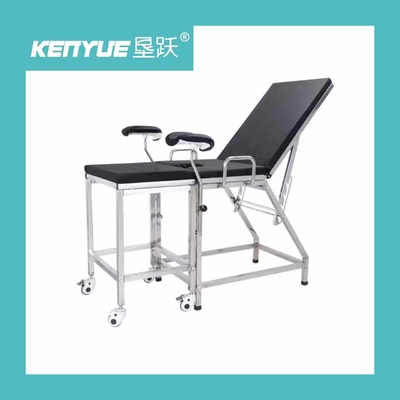 comprar Cama ginecológica simple de acero inoxidable del examen de la cama de la entrega de 304 hospitales Fabricación en línea