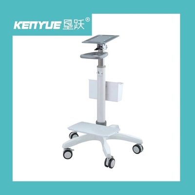 comprar Carretilla plástica del monitor del soporte del hospital de la columna de la aleación de aluminio de la ingeniería del ABS Fabricación en línea