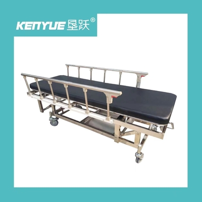 comprar Carretilla ajustable de acero inoxidable del ensanchador de la ambulancia de la emergencia de la altura del manual Fabricación en línea