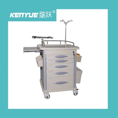 comprar Carro médico del marco del cajón de la infusión de la función de la enfermera de la emergencia de aluminio del ABS 960m m Fabricación en línea