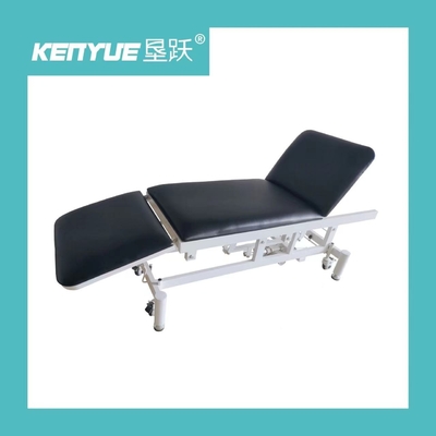 comprar La cama material de cuero negra del examen de la PU se utiliza para el tratamiento médico del hospital Fabricación en línea