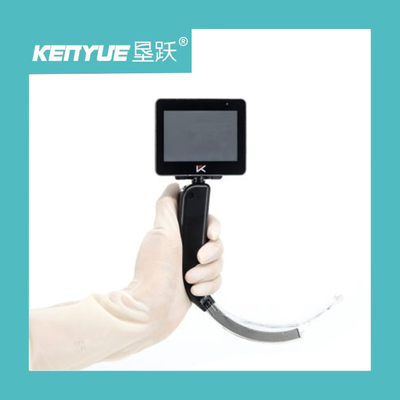 comprar Equipo médico de laringoscopo visual negro 350 * 350 * 150mm Fabricación en línea