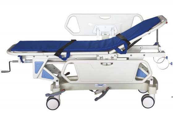comprar Transporte manual de emergencia de camillas de tranvía de hospital de transferencia de pacientes Freno central Fabricación en línea