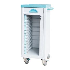 comprar El paciente material de la carretilla del instrumento médico del tenedor del carro del ABS registra el mueble del almacenamiento Fabricación en línea
