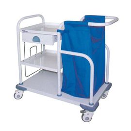 comprar Lavadero que recoge la carretilla del instrumento médico para el acero de carbono del hospital del hotel rociado Fabricación en línea