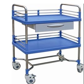 comprar Carro inoxidable del instrumento médico del marco de acero del cajón del ABS de la emergencia de la carretilla plástica de la medicina Fabricación en línea