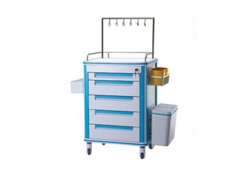 comprar Carretilla del equipamiento médico de Deilvery de la droga, carro del tratamiento médico de la caja de almacenamiento Fabricación en línea