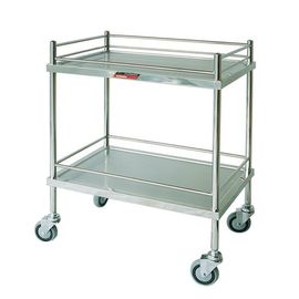 comprar Recogida inútil de la carretilla del instrumento médico del cuarto de niños del cuidado de la mañana con acero inoxidable Fabricación en línea