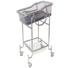 comprar Carro silencioso de acero inoxidable del bebé del hospital de las ruedas del lavabo plástico del ABS Fabricación en línea