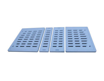 comprar Grueso 35m m accesorios azules de la cama de hospital de los accesorios médicos de la cama de cuatro porciones Fabricación en línea