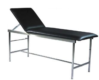 comprar Tabla ajustable del examen del metal del respaldo negro del hospital Fabricación en línea