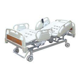 comprar Marco de la cama de hospital del epóxido ajustable eléctrico durable de la cama y base revestidos del colchón Fabricación en línea