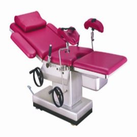 comprar Altura manual durable de la base del acero inoxidable de la cama de la entrega del hospital ajustable Fabricación en línea