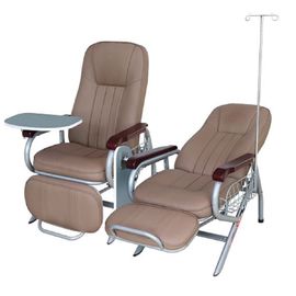 comprar La silla de la transfusión del hospital para el resto paciente de la parte posterior del uso y el pie descansan ajustable Fabricación en línea