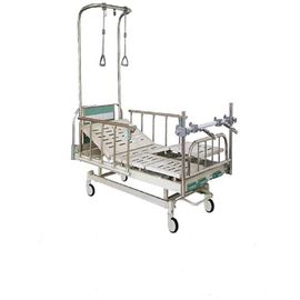 comprar Cama manual de la tracción de la recuperación ortopédica paciente de la medicación de la soldadura al acero con tres manivelas Fabricación en línea