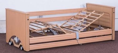 comprar Cama de hospital eléctrica movible de la larga vida para los ancianos en material de madera Fabricación en línea