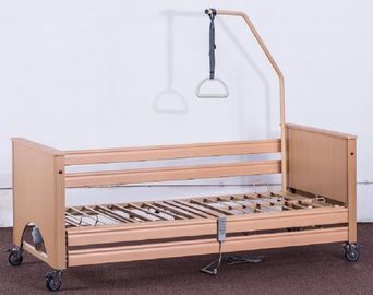 comprar Cantidad de trabajo médica de la seguridad del uso de los cuidados en casa de la cama de hospital de cinco funciones 190kgs Fabricación en línea