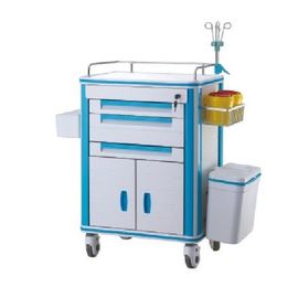 comprar Anestesia médica del desplome de la emergencia del hospital del carro de la carretilla de la entrega de la droga Fabricación en línea