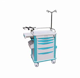 comprar Función multi de la carretilla del tratamiento del equipo del hospital del carro del desplome de la medicina del ABS Fabricación en línea