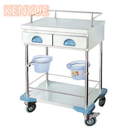 comprar Carro médico de la carretilla del instrumento del hospital con 2 capas cajones de 3 capas Fabricación en línea
