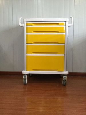 comprar Carro médico de la carretilla del artículo del instrumento quirúrgico del ABS del hospital Fabricación en línea