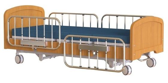 comprar Tres camas de hospital de madera de la cama eléctrica de los cuidados de enfermería en casa de las funciones para los ancianos Fabricación en línea