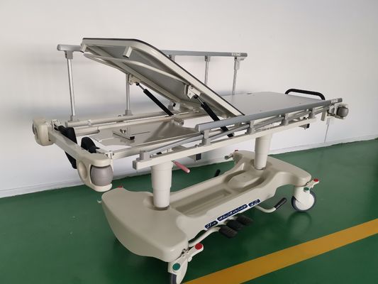 comprar Carretilla hidráulica ajustable del ensanchador de la emergencia de la altura lujosa Fabricación en línea