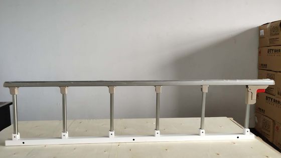 comprar Seis guardias Rails Collapsible de la cama de hospital del carril lateral de la aleación de aluminio de poste Fabricación en línea