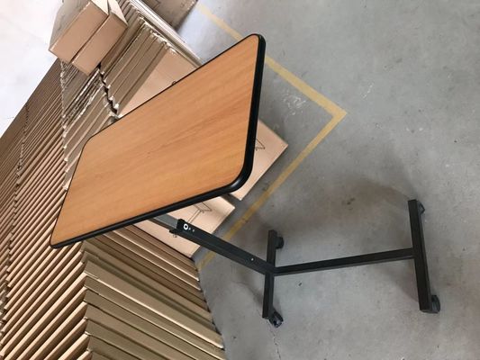 comprar Mesita de noche ajustable de hospital del metal del PB de la cama de la tabla material de la bandeja Fabricación en línea