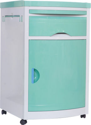 comprar gabinete blanco de la mesita de noche del ABS del hospital de los 48X48X76cm con los echadores Fabricación en línea