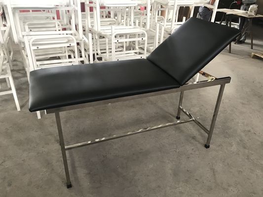 comprar Sofá paciente médico de acero inoxidable del examen de la clínica de la cama del examen en venta Fabricación en línea