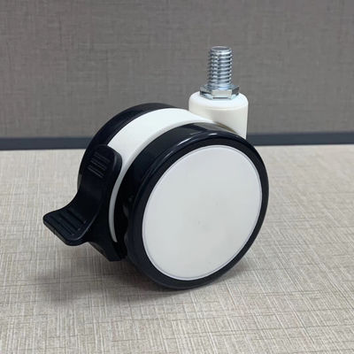 comprar echadores médicos de la rueda de 3/4/5Inch TPR de los echadores gemelos mudos plásticos del hospital Fabricación en línea