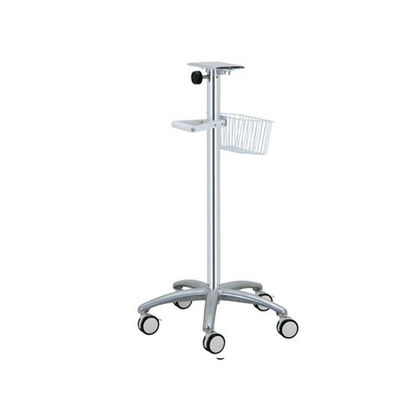 comprar Carro móvil ajustable de la carretilla del monitor paciente de la carretilla de la aleación de aluminio de la altura Fabricación en línea