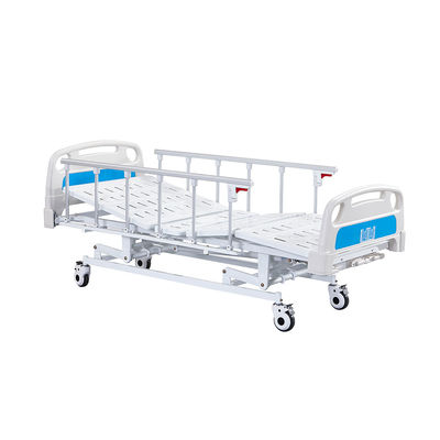 comprar Tres funciones ponen el lado de la aleación de aluminio cercan camas de hospital con barandilla manuales pacientes Fabricación en línea
