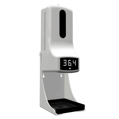 comprar K9 favorable más el dispensador montado en la pared 1000ml el 10cm del jabón del desinfectante de la mano del termómetro Fabricación en línea